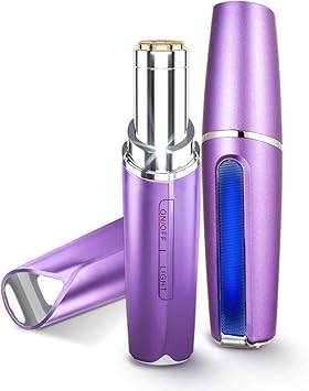 Amazon レディースシェーバー 電動 フェイスシェーバーledライトipx6防水usb充電式シェーバー 女性脱毛器 顔剃り全身用 回転式 爪磨き 多機能 体脱毛 ムダ毛処理 顔 脇 腕 ビキニライン 背中 足 女性用 コンパクト 携帯便利 Mefuns レディースシェーバー