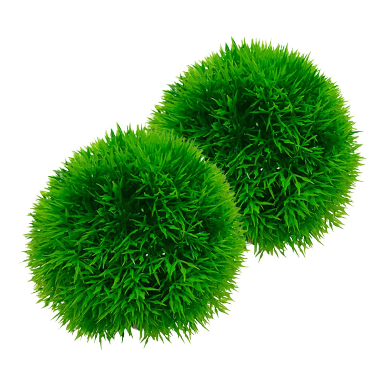 Cabilock 6 Piezas Decoración de Plantas Verdes simuladas. Planta Artificial Planta Falsa Decoraciones de Plantas de Acuario Decoraciones caseras del Acuario pecera artesanía