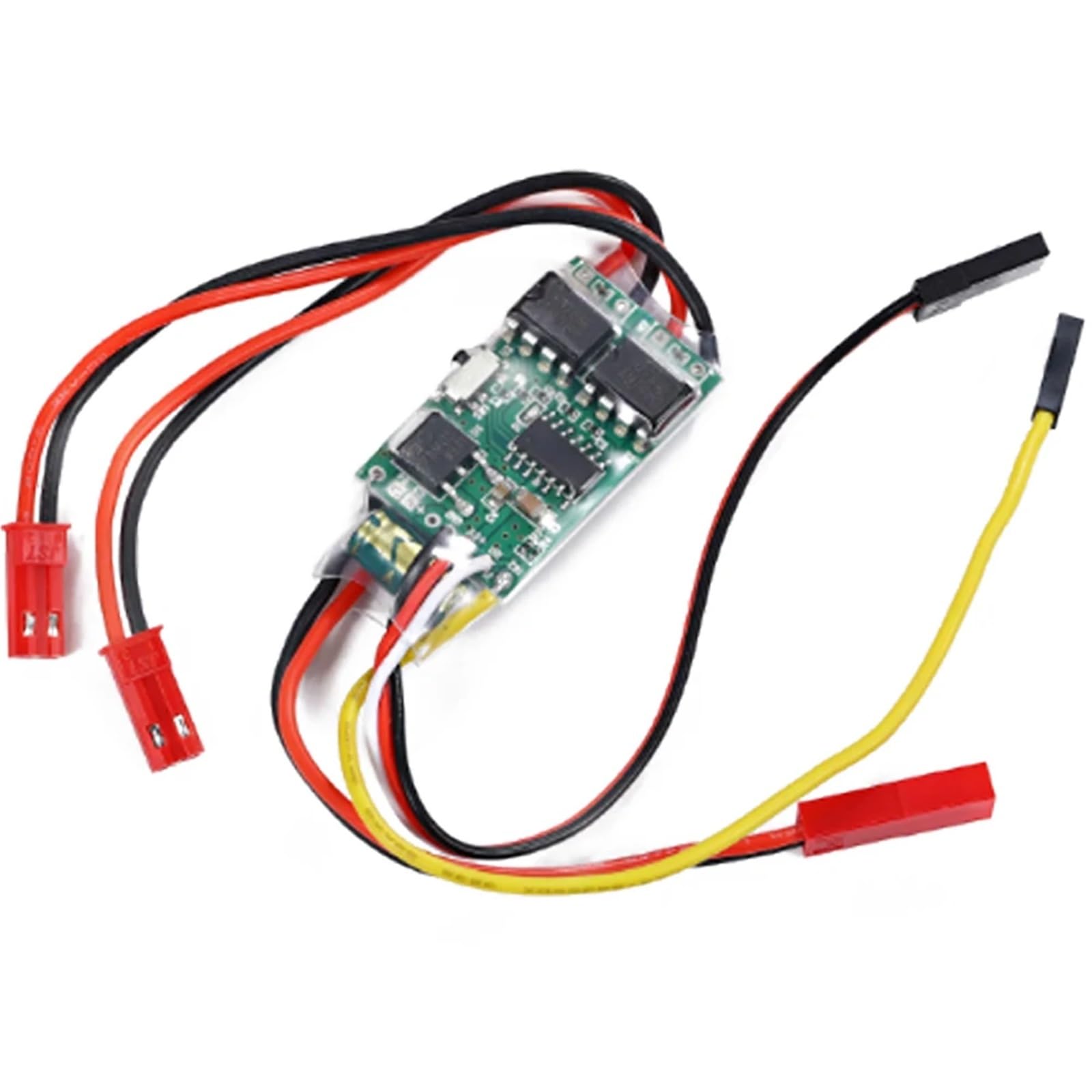 6-14V 2S-3S Lipo ESC dwukierunkowy szczotkowany kontroler prędkości do modelu łodzi/zbiornika RC, szczotkowanego silnika 130