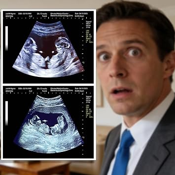 Custom Fake Ultrasound | Personalized Fake Pregnancy Ultrasound | Realistic Fake Sonogram | Fake Ultrasound Twins | Fun Prank Pregnancy Test Gift