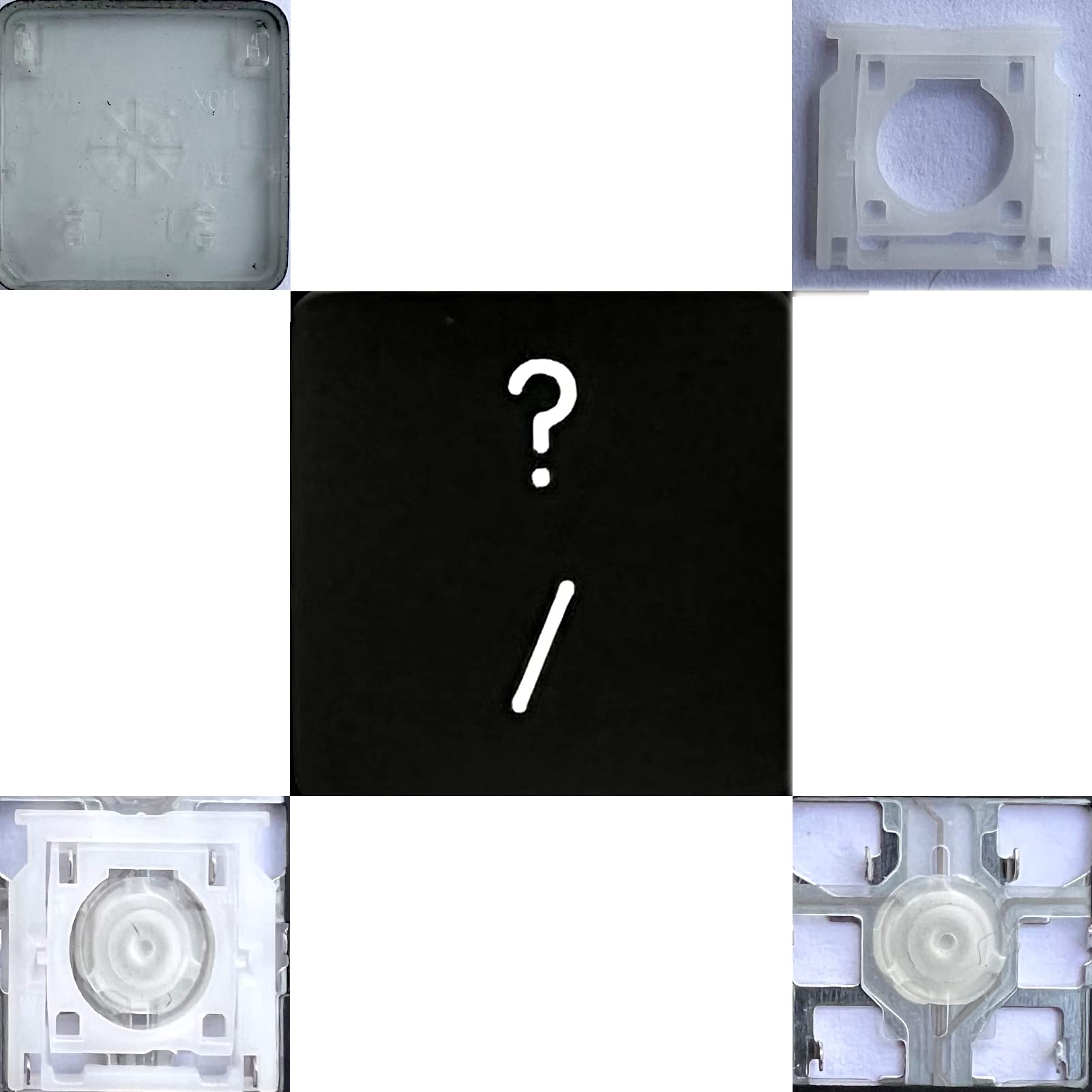 Dolphin.dyl(TM Replacement Individual Key Keyboard for US Retina Display Pro A1425 A1502 A1398 A1466 Replacement Key Keyboard (Old Version, T) - 5