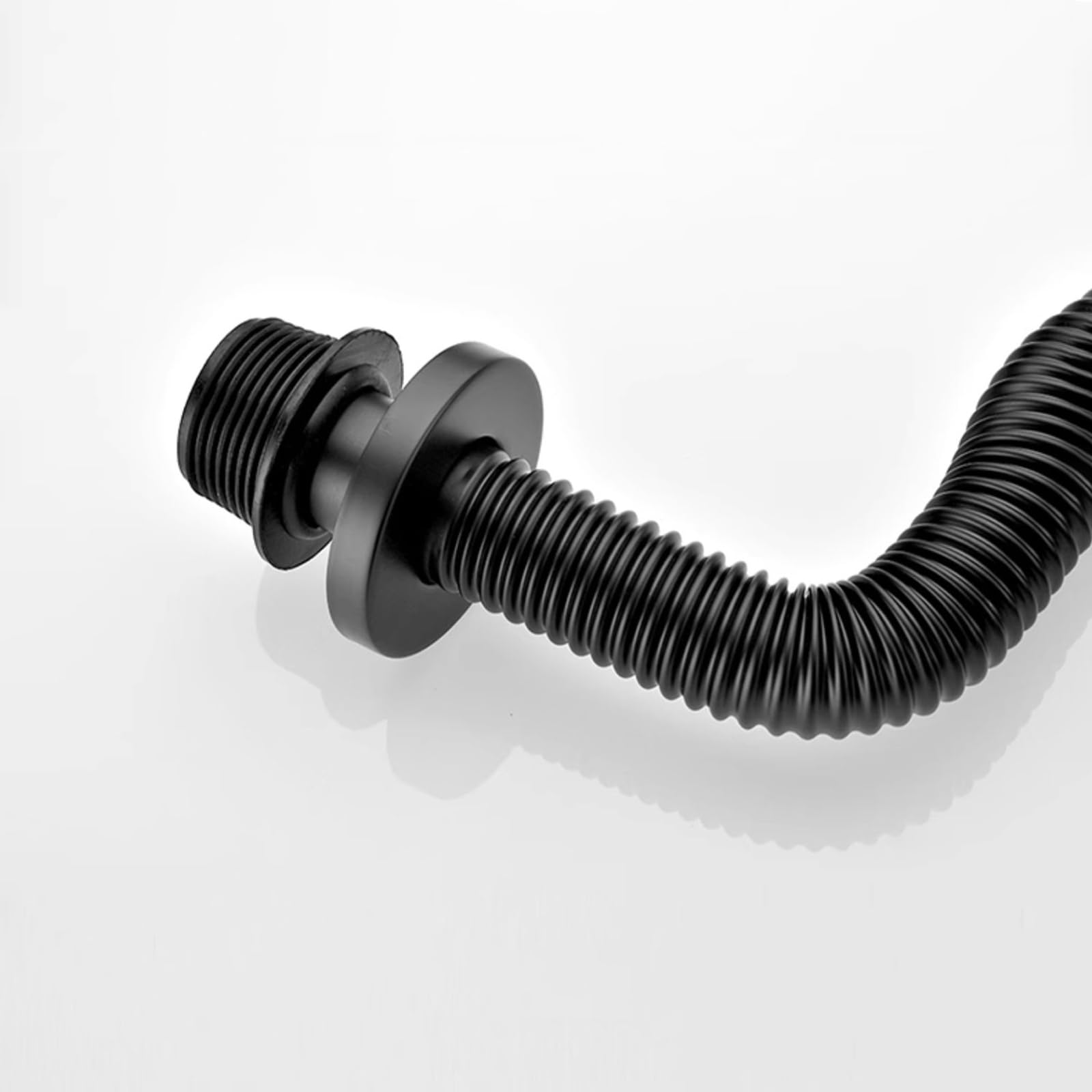Sifon Lavabo,Abertura de Limpieza,Resistente Olores,Sifón Lavabo Flexible,Fregadero Kit de Desagüe,Sifon Cocina Fregadero Normalizado 11/4"