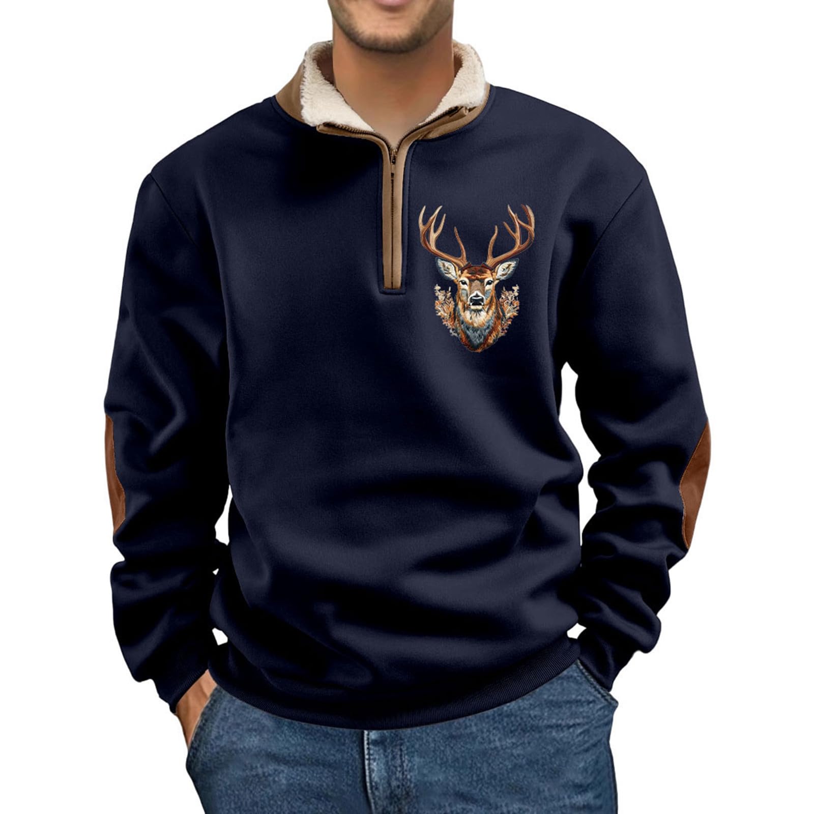 Sweat-shirt capuche cordon serrage douceur et confort