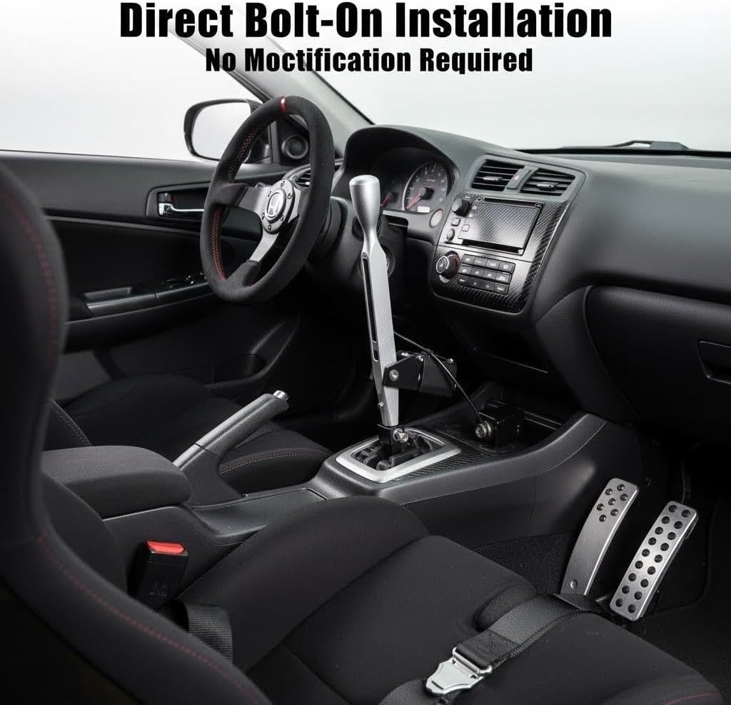 Shifter Box Fit for Honda Civic (88-00)/ Integra (90-01)/ CRX Del Sol (88-98), for Civic Integra Del Sol B16 B18 B20 CRX