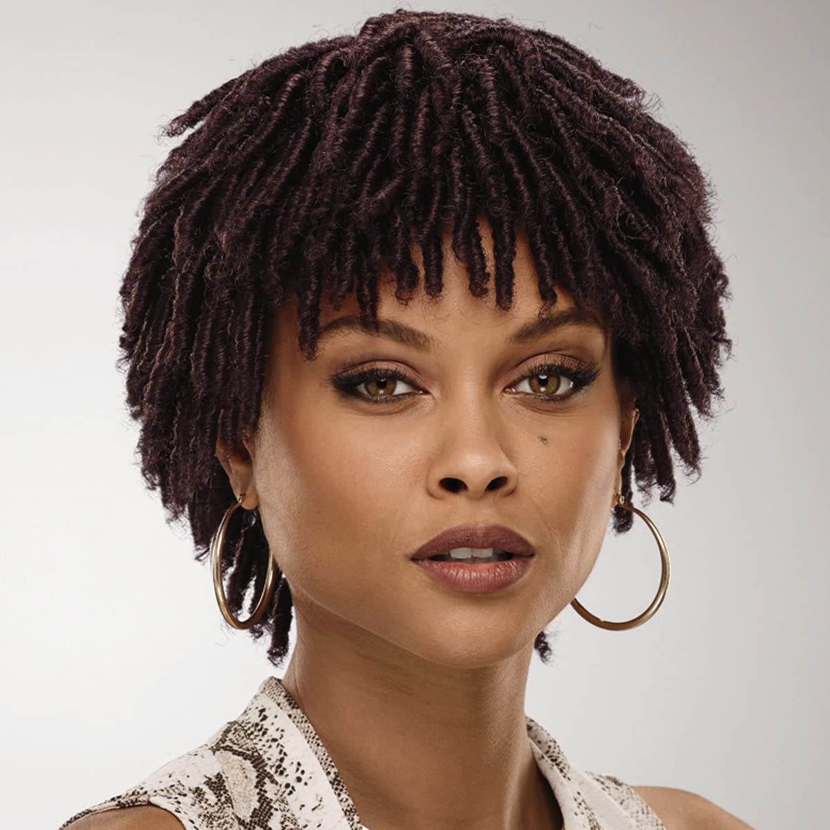 Especially Yours Indigo Wig Natural Short Wig with Trendy