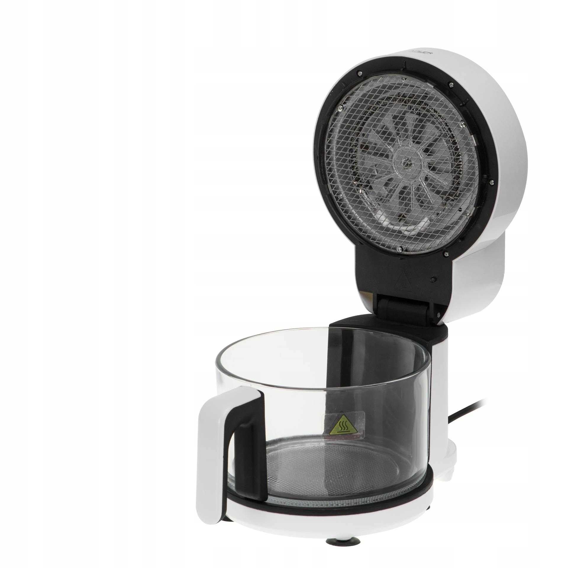 ADLER Air Fryer - Horno con cuenco de cristal 3L