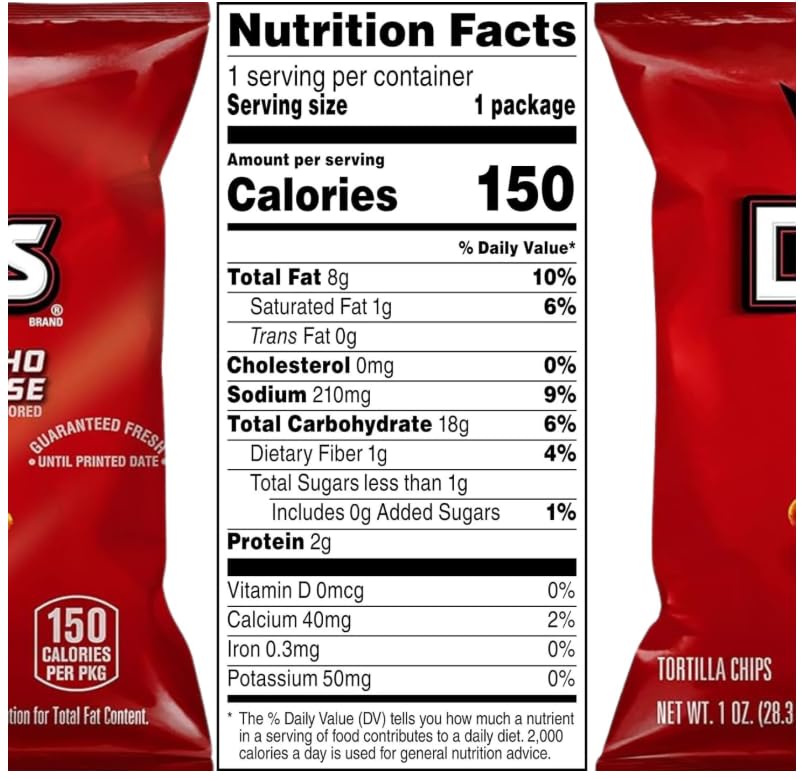 Miniatura 3 de Hot Snacks - Papas fritas con volantes, doritos, Funyuns, Smartfood Popcorn & Goldfish sabores  Bolsas de tamaño individual  Clásico, Cheddar, Ranch