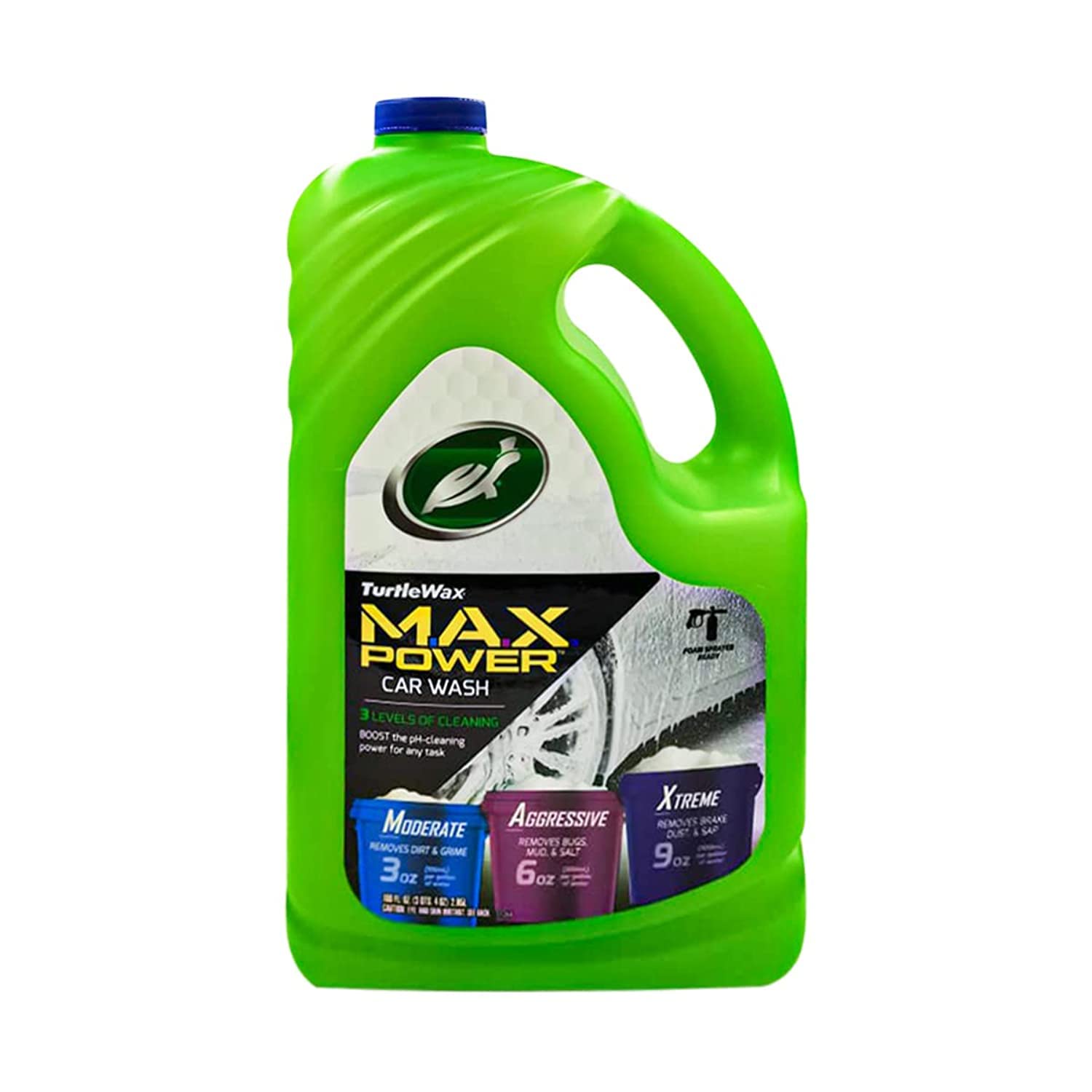 Turtle Wax Max-Power Car Wash Shampoo, 2.95L