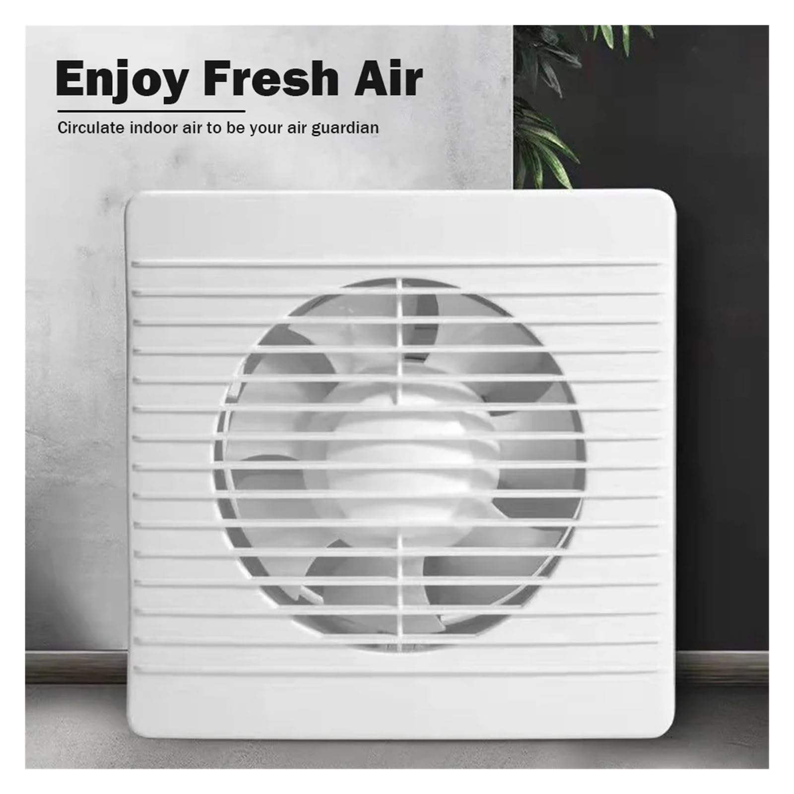 Ventilatore 4 "6" 8 "Aspiratore A Risparmio Energetico Montato A Parete Ventilatore Anti-Zanzara Design Ventilatore Estrattore For Bagno Cucina Wc(4 in)