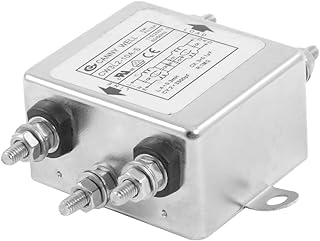 Aexit 115V/250V 50/60Hz Signal Filters 10A AC Power Single Phase EMI Electromagnetic Interference Filters Filter CW3L2-10A-S