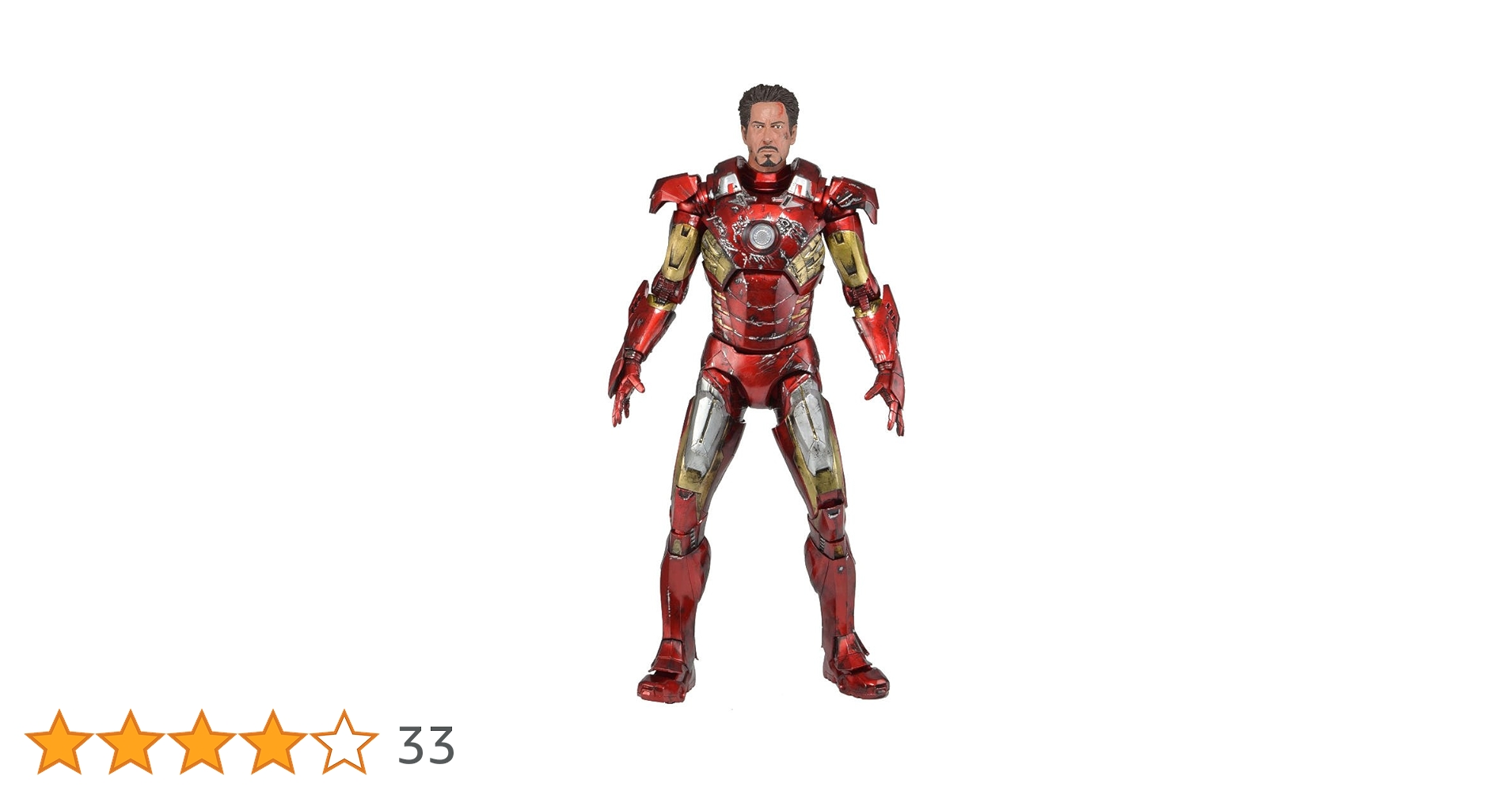Neca アベンジャーズ バトル ダメージド アイアンマン 1/4 スケール アクション フィギュア [並行輸入品] Amazon.co.jp: Neca アベンジャーズ バトル ダメージド アイアン