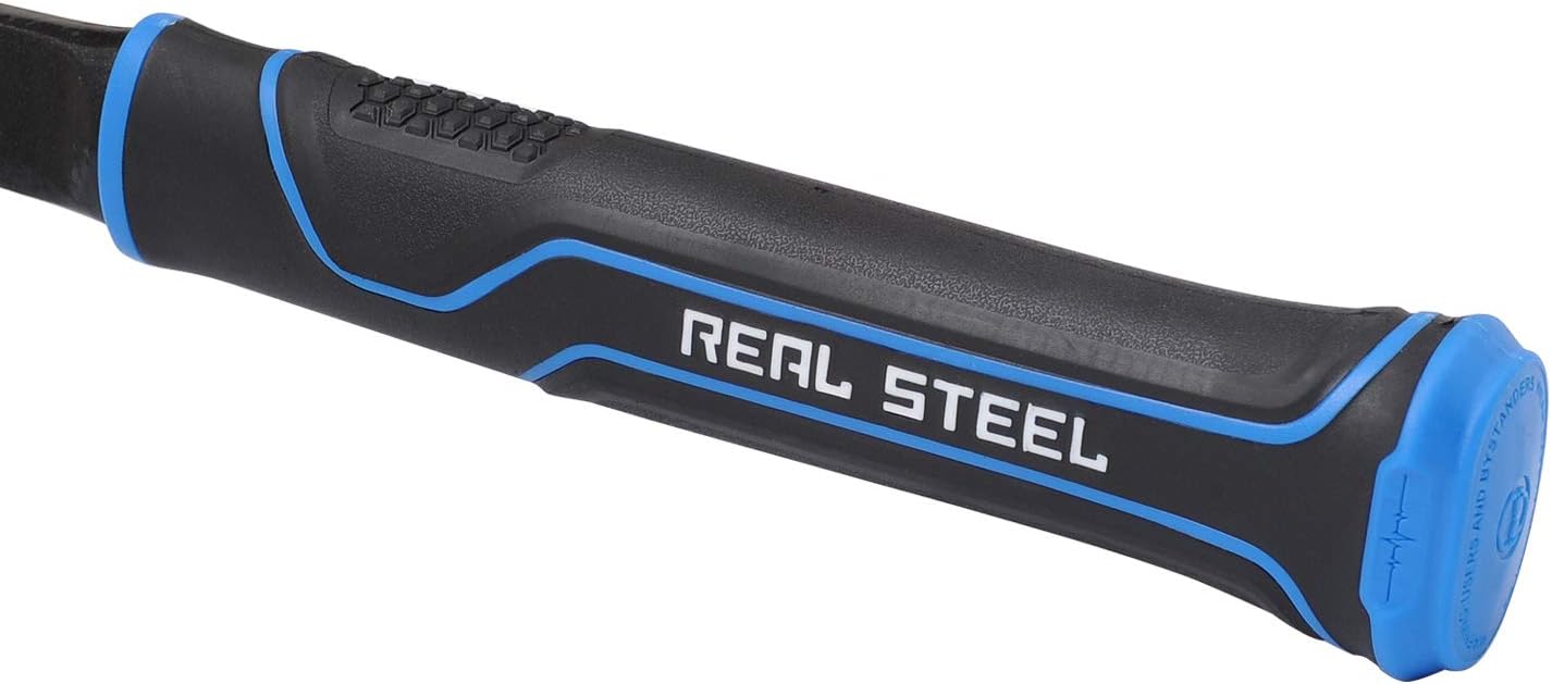 Best Deal Product REAL STEEL 0518 Striking Forged Ball Pein Handle Hammers 16 oz