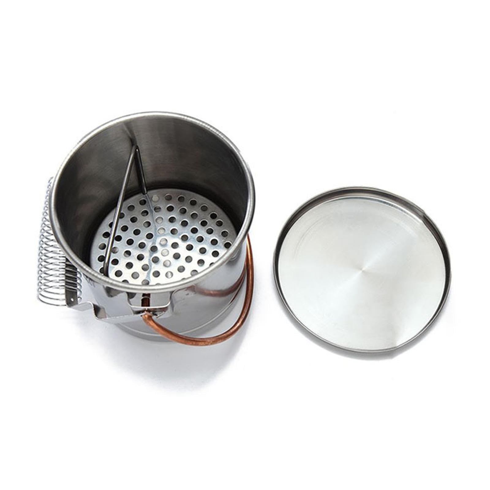 Cubeta compacta para limpieza de pinceles con estructura de acero inoxidable que ofrece un eficiente de pinceles y con filtro extraíble. Herramientas