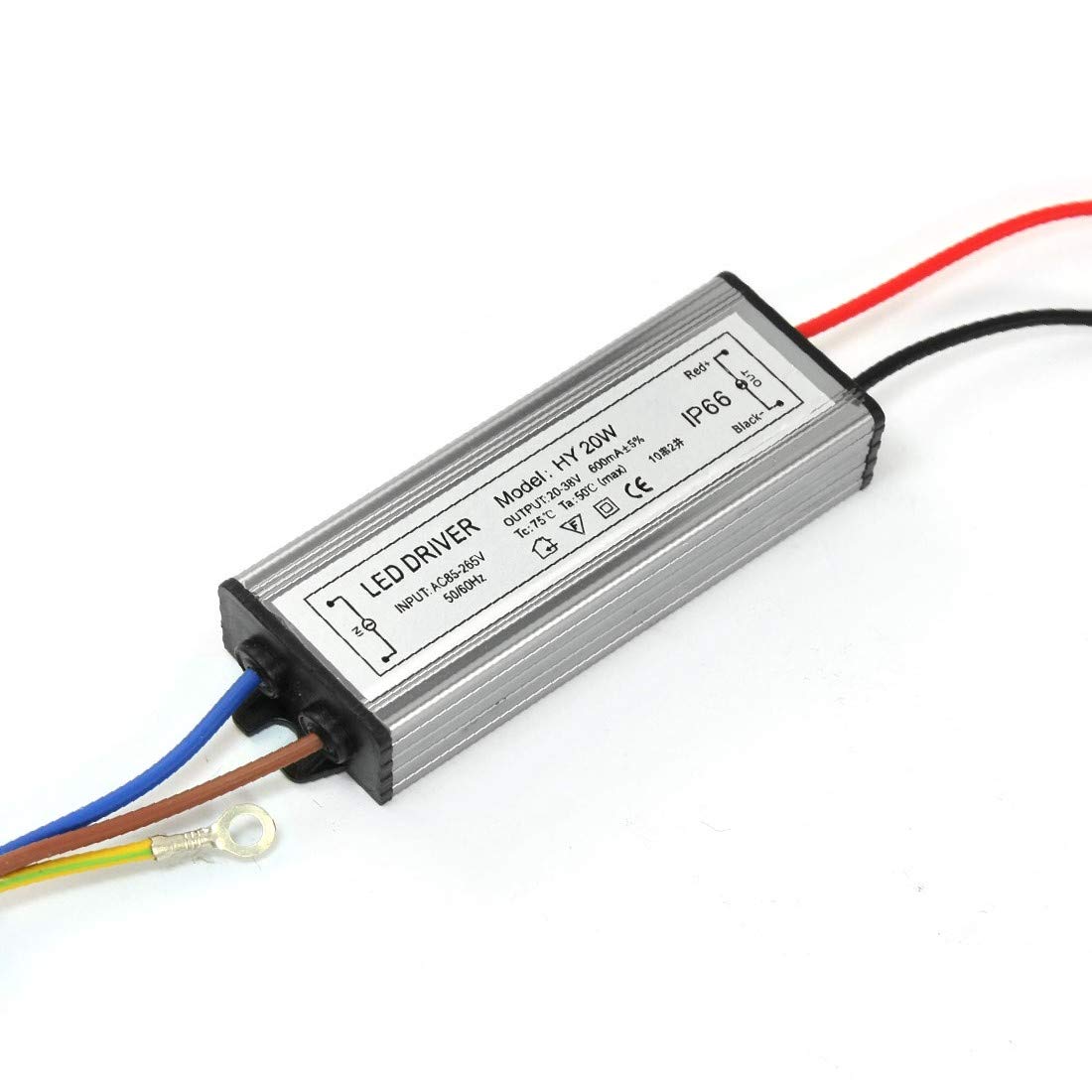 Pilote LED étanche IP66 20W qui protège vos éclairages extérieurs contre l'humidité