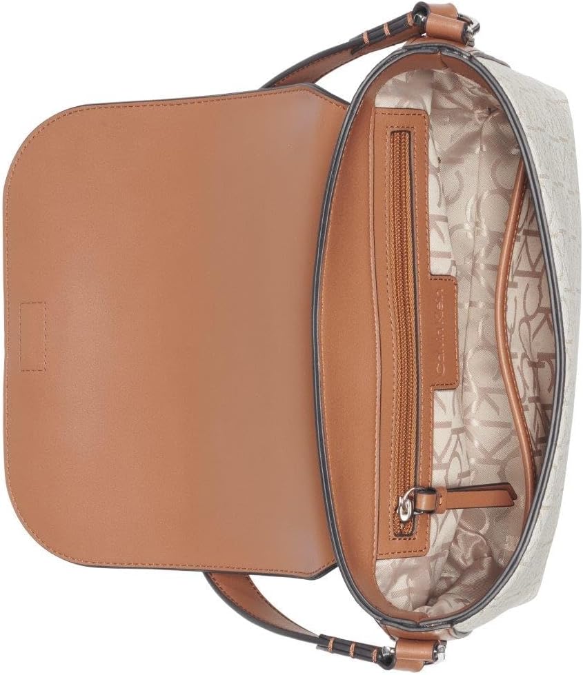 Calvin Klein womens Millie 2 in 1 Flap Shoulder Bag & Crossbody - Image 5