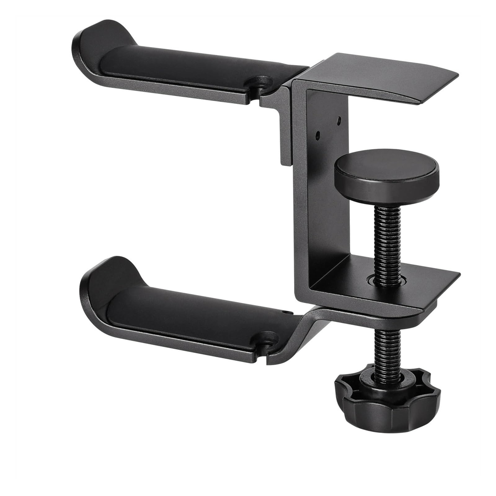 Supporto per cuffie desktop Supporto for cuffie da gioco 1PC, gancio doppio for cuffie con morsetto regolabile e girevole, design sotto la scrivania