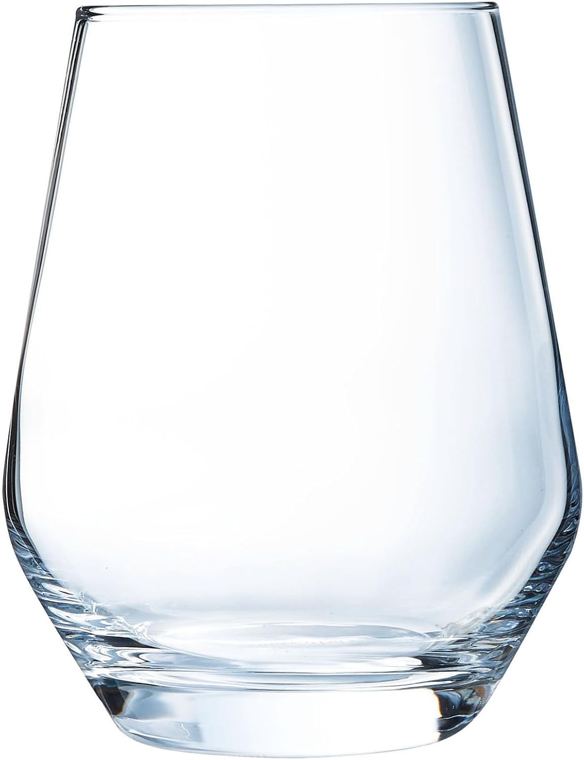 Chef & Sommelier Lima Drinking Glasses 38 cl Set of 6 Krysta Crystal Glass for Water, Juices and Other Softs Shine, Transparency and High Resistance