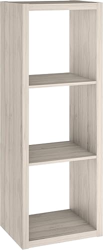 Miniatura 13 de ClosetMaid Estantería Organizadora de Almacenamiento de 6 Cubos Librero con Respaldo Abierto, Vertical u Horizontal, Fácil Montaje, Madera, Acabado