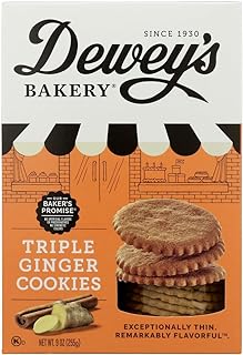 Dewey's Triple Ginger Moravian Cookies
