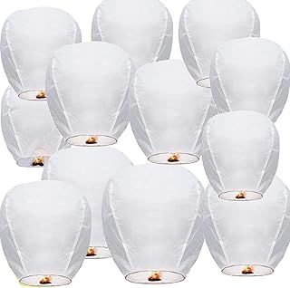 14 Backyard Gathering Ideas for Warm Social Outdoor Moments 21 20Pack White Japanese Paper Lanterns Decorative Hanging Ball Round Paper...