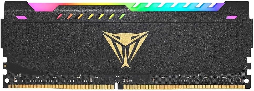Patriot Viper Steel RGB DDR4 RAM 16GB (1X16GB) 3600MHz CL20 1.35v UDIMM Desktop Gaming Memory Module Compatible with XMP - PVSR416G360C0