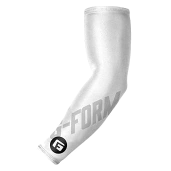 G-Form Compression Arm Sleeve, White, Adult S/M