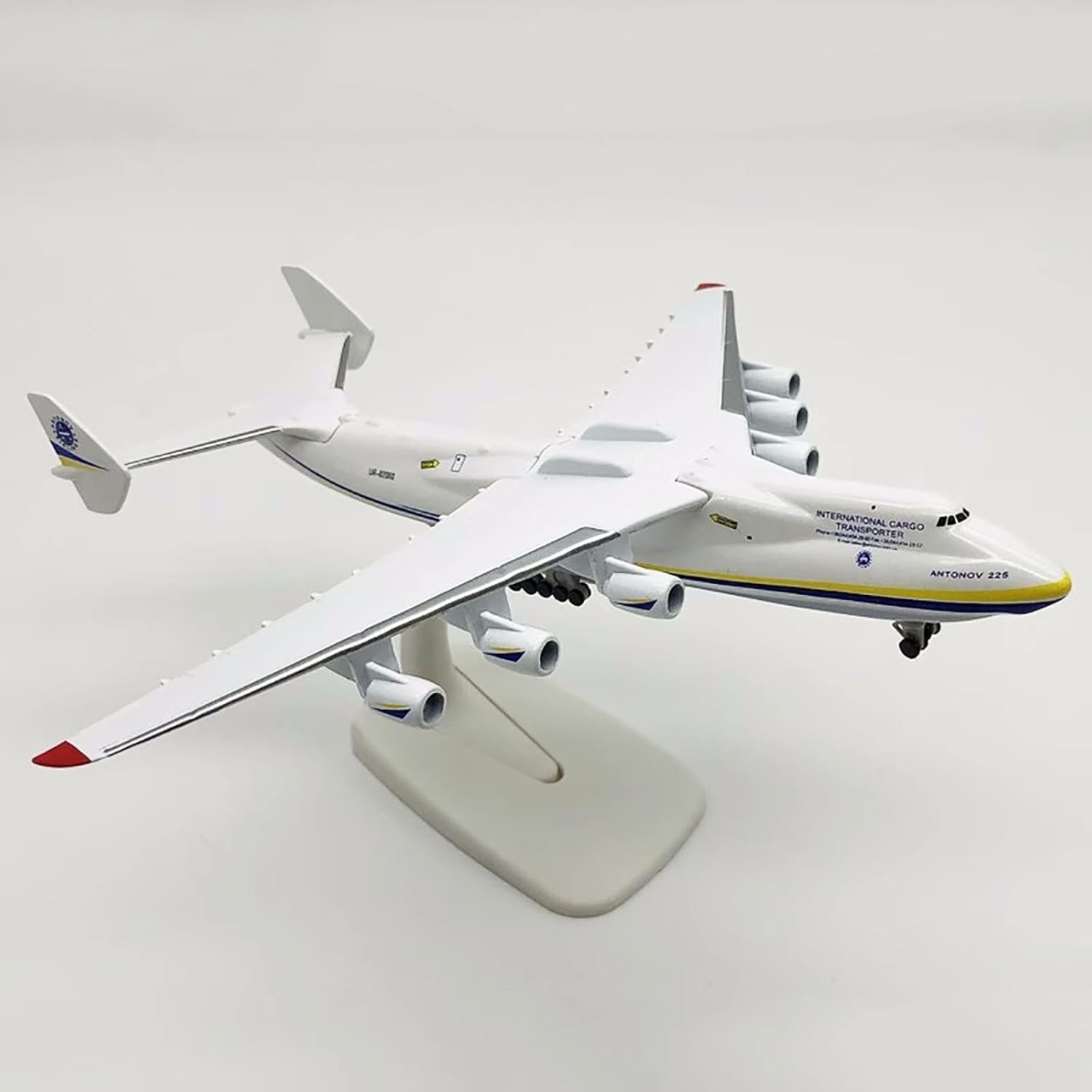 1/400 Scale Alloy ANTONOV AN-225 Ukraine Airplane Model Aircraft Model Plane Models for Collection Or Gift Ornament Birthday Gifts