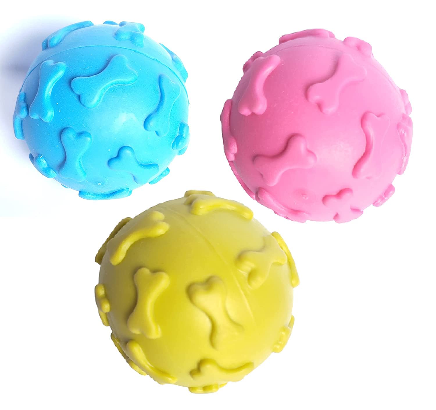 Pups&Pets Non-Toxic Rubber Ball Chew Toy, Puppy/ Small Dog Teething Toy Combo of 2 Pcs Pack (B09SV96FPS) Amazon Price History, Amazon Price Tracker