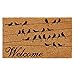 Calloway Mills 102542448 Black Bird Welcome Doormat 24" x 48"