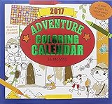 Paper Craft 2017 Kids Childrens 16 Month Planner Scheduling Calendar with over 100 Stickers (Adventure Coloring)