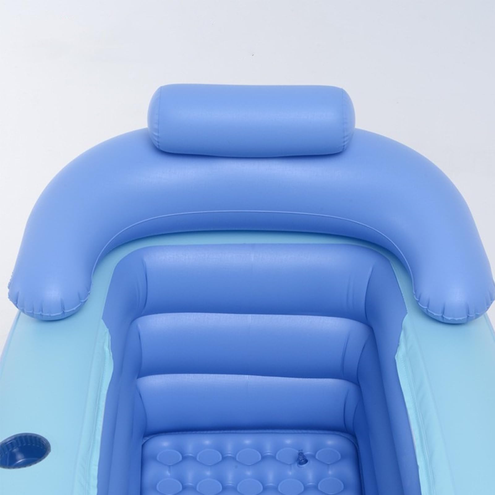 Vasca idromassaggio portatile, vasca da bagno portatile per adulti | Piscina gonfiabile in PVC con bacino,Piscina personale 63X33X25 pollici, vasca per immersione in acqua per adulti, recupero r