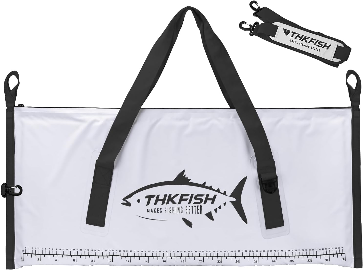 THKFISH Insulated Fish Cooler Bag, 40x16in Fish Kill Bag for Caught Fish, Portable Waterproof Insulated Fishing Bags Keeps Ice Cold Over 24 Hours