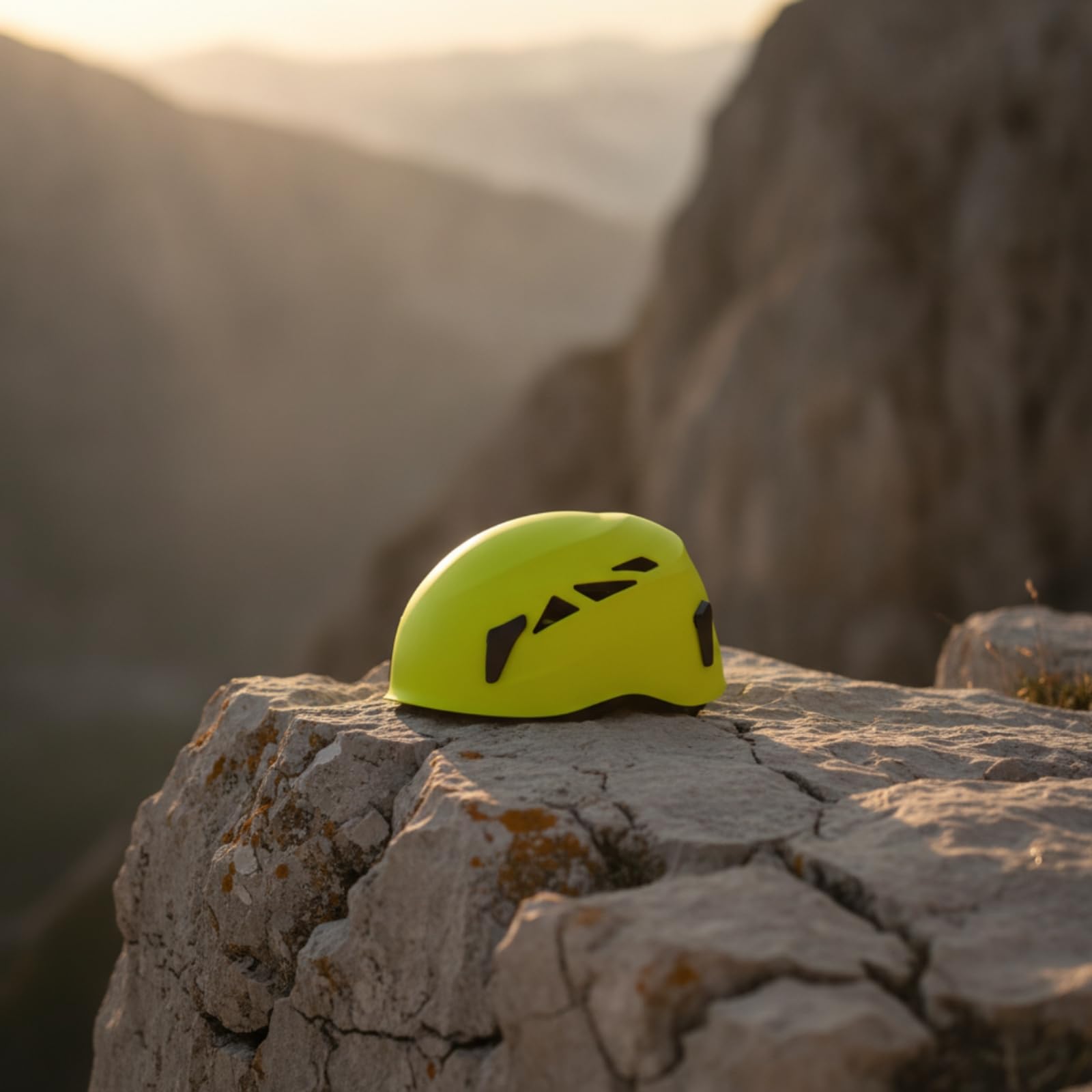 Amagogo Casque d'escalade Casque de Grimpe Casque d'alpinisme Casque de Spéléologie Coque Résistante Ventilé Harnais Ajustable 400 G Adapté à Escalade Alpinisme Spéléologie Missions de Terrain