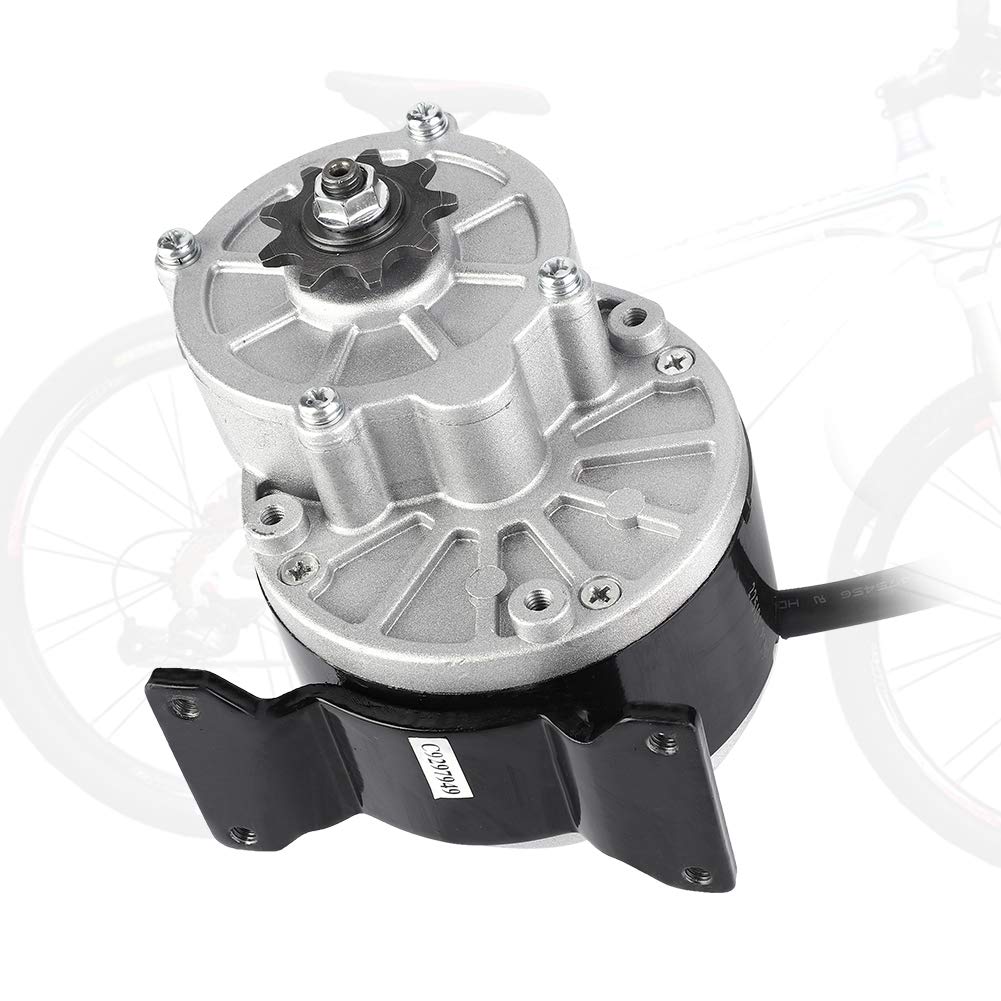 Dioche Moteur de Réduction de Vitesse Electrique, Moteur de Réduction de 250 W pour Vélo Electrique de Scooter, Moteur de Vitesse de Vélo Electrique, 3000 TR/Min