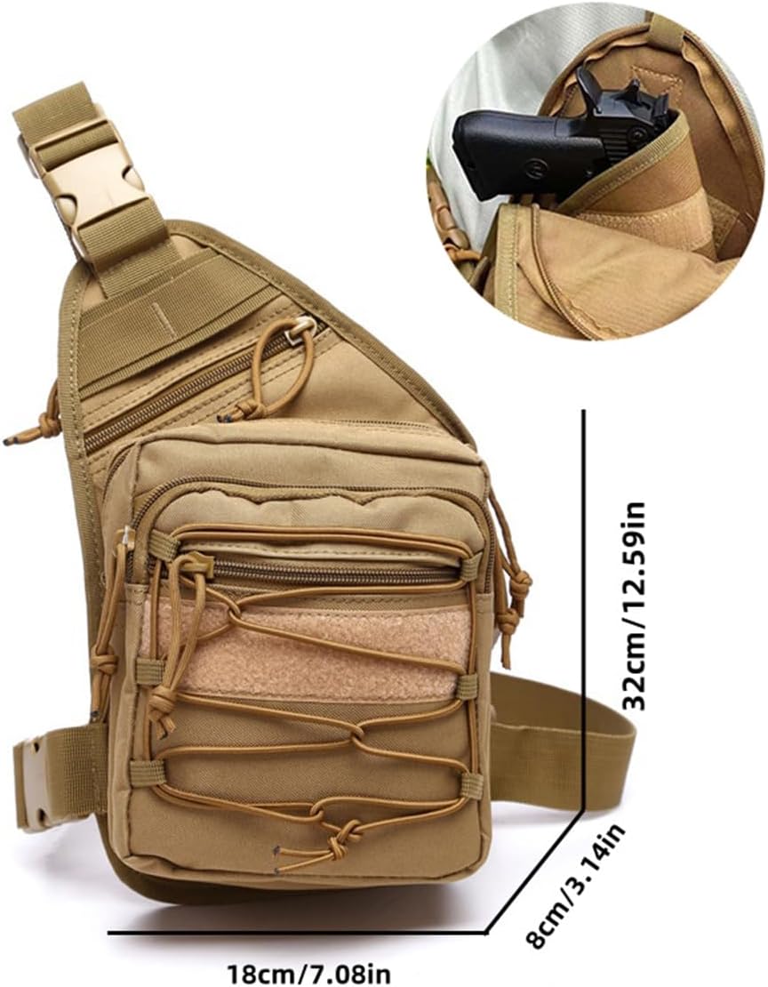 Tactical Backpack,Small Backpack and Sling Bag for Men,Crossbody Bag Men,Military Rucksack. - Image 4