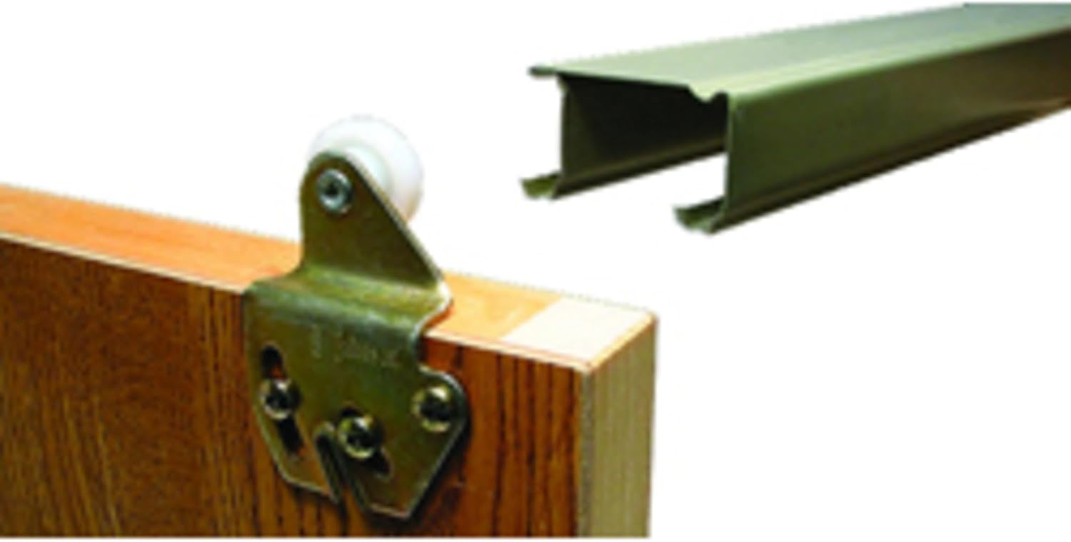 L E Johnson 1166G722 72 Bypass Door Hardware Set