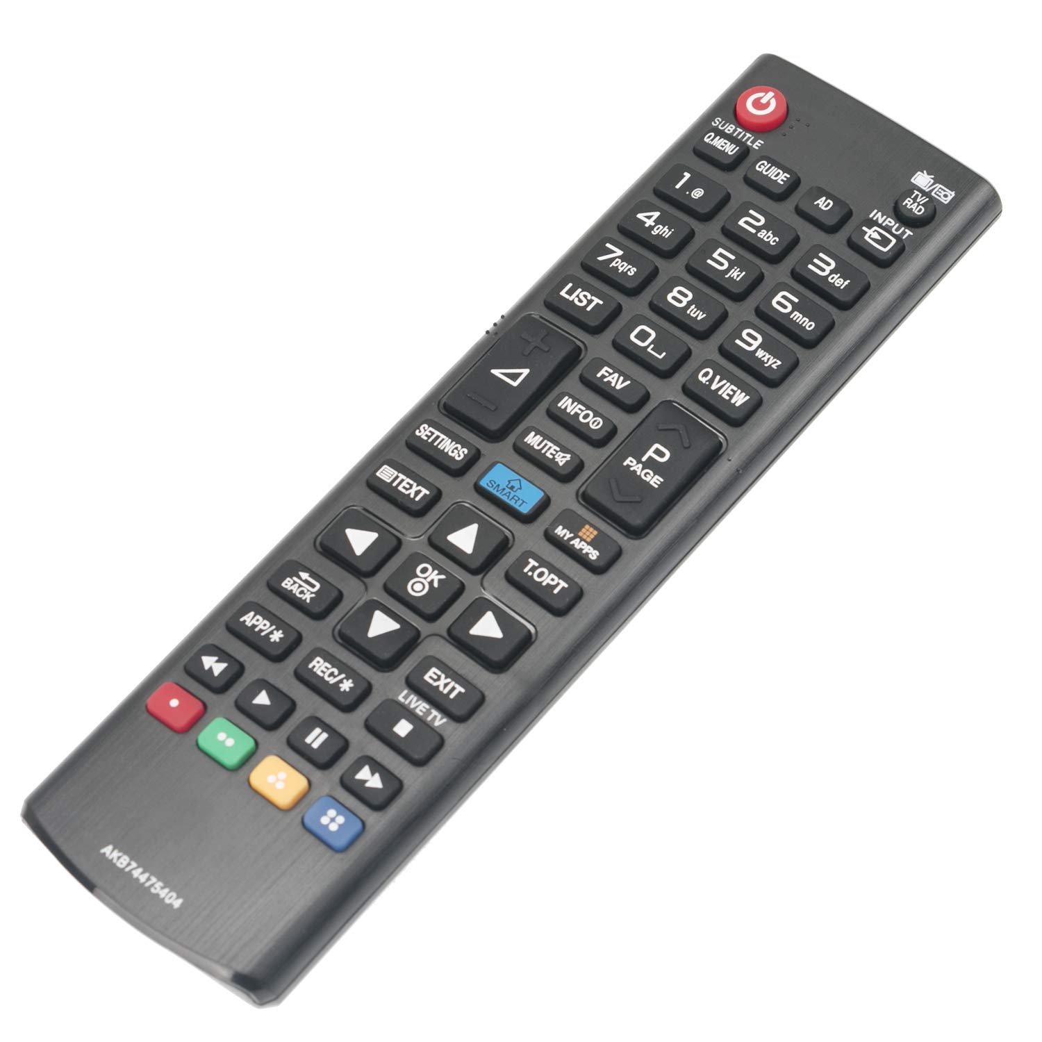 VINABTY AKB74475404 Remote Control Compatible with LG TV 28LF491U 32LF5800 32LF580V 40UF695V 42LF580V 49UF695V 50LF580V 55LF580V 55UF695V 60UF695V 42LF5800 50LF5800 28LH491U 32LF580U - Image 2
