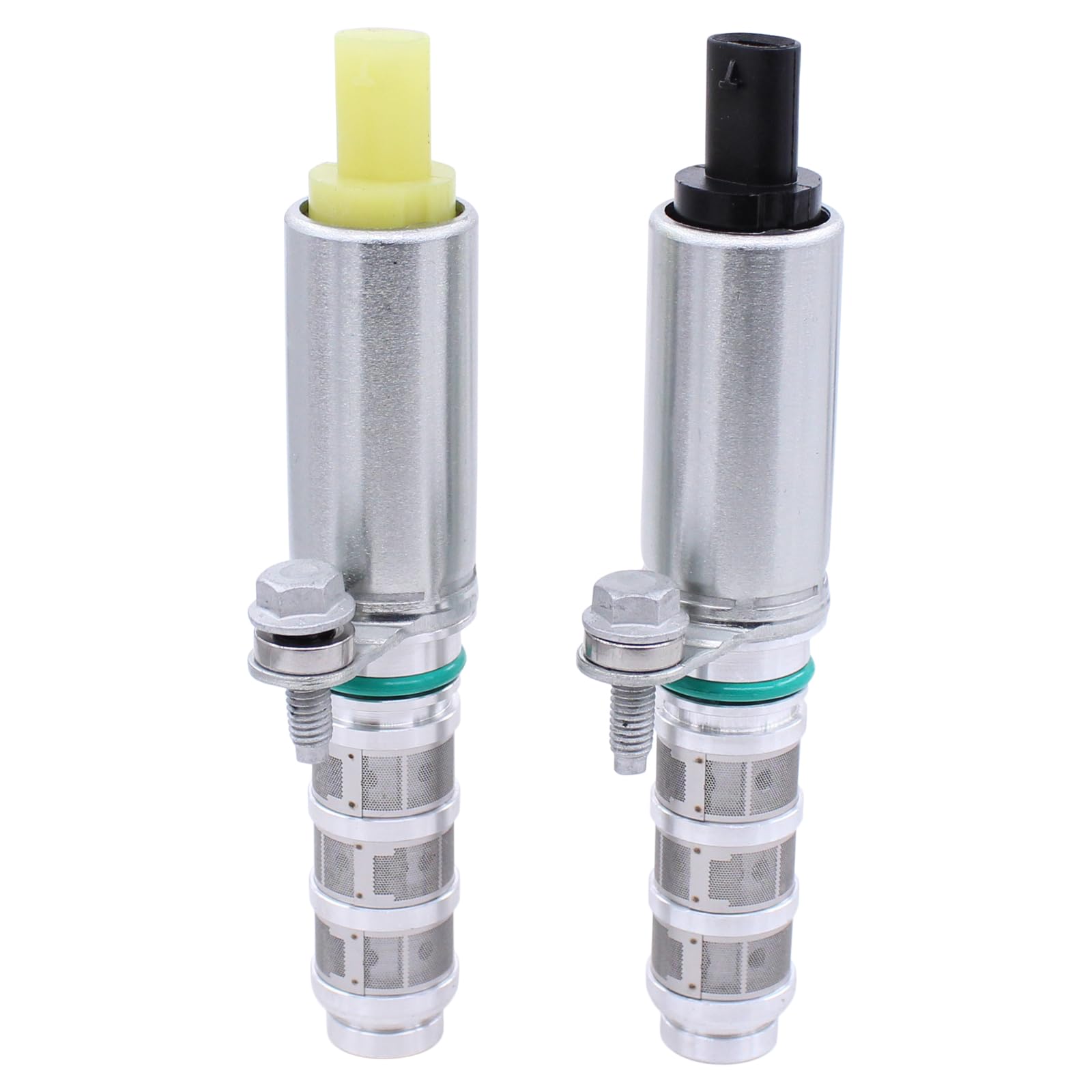 MOTOKU VVT - Válvula de control y sensor de accionador solenoide de posición del árbol de levas de admisión y escape para Chevy Malibu Impala Colorado Camaro Cadillac CTS CT6 ATS Buick Regal Envision