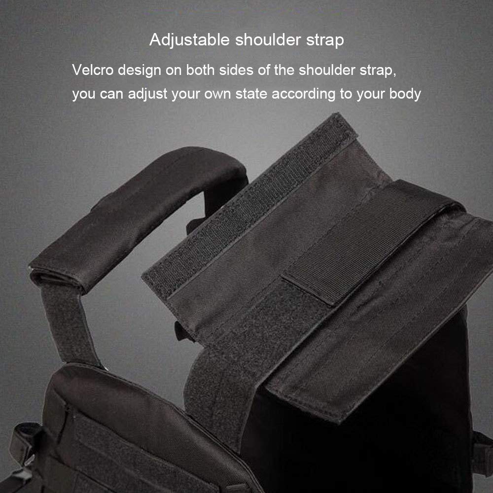 MOLLE Multifuncional Táctico Al Aire Libre Se Expande Conveniente Entrenamiento Militar Combate Ejercicios De Combinación Chaleco,A