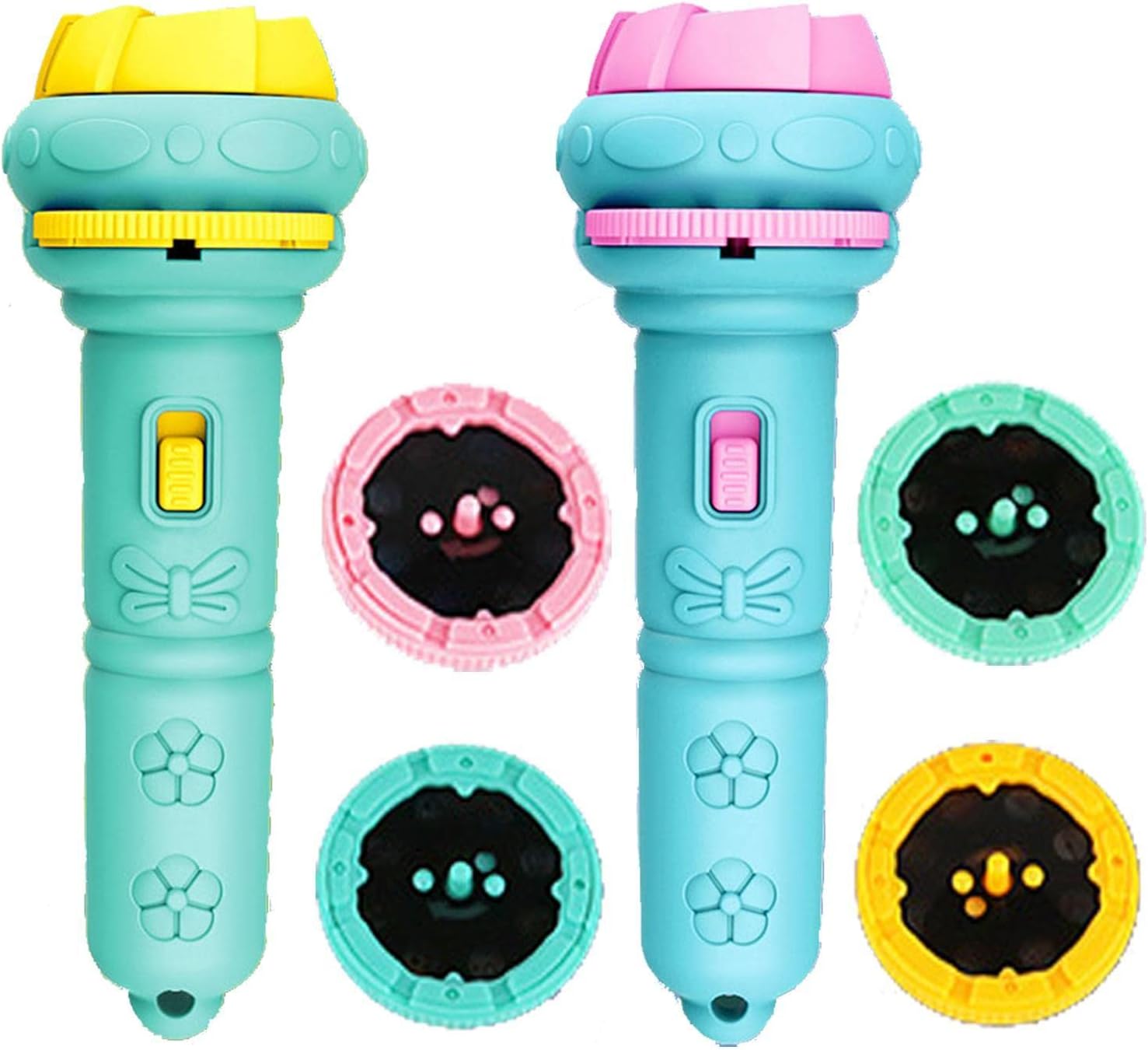 Kids Flashlights Projector Fun Story Projection Cognitive Learning
