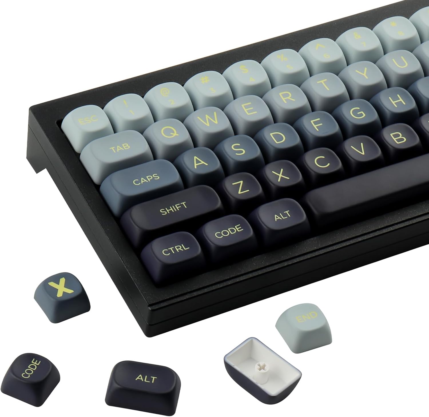 JOMKIZ 143 Keys Cute MOA Profile PBT Keycaps Set for Magnetic Switch Keyboard