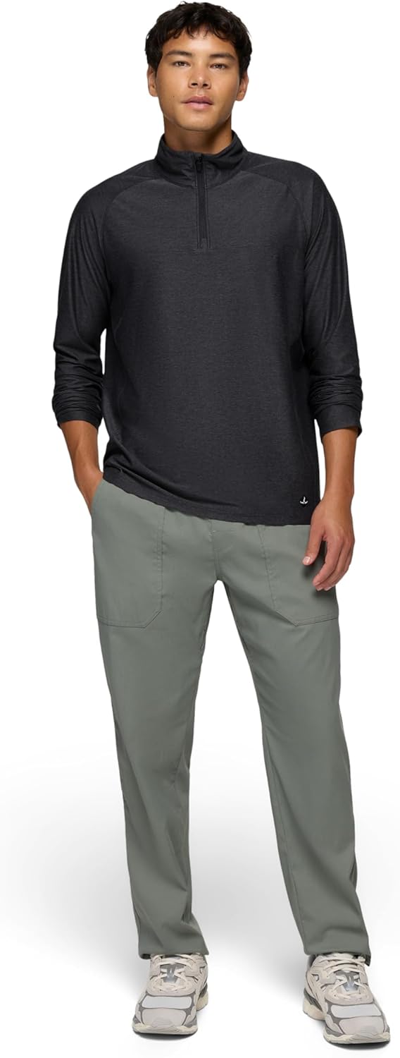 prAna Men's Altitude Tracker LT 1/4 Zip - Image 2
