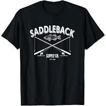 Saddleback Fishing Logo Lightweight Classic Fit T-Shirt