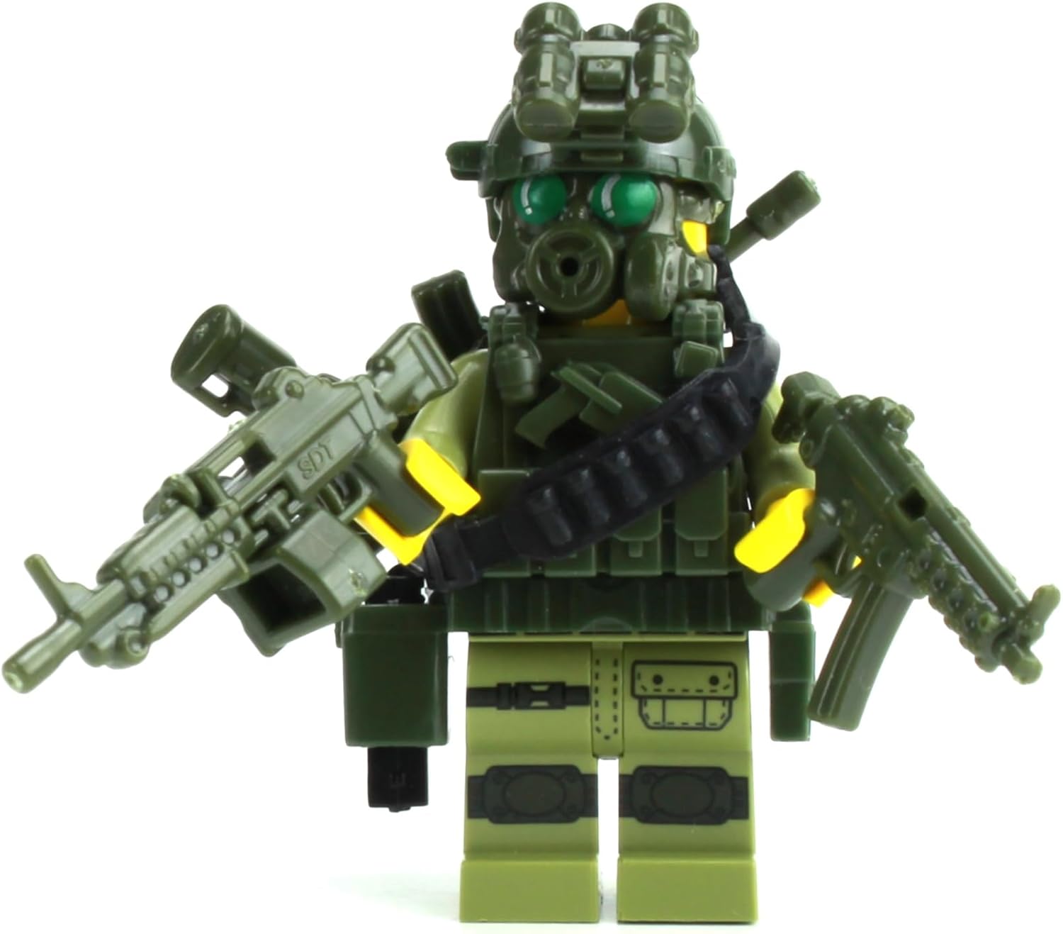 Battle Brick 1.6 Inches Tall Custom Special Forces Commando Custom Minifigure | Genuine Military Minifig | Packaged in USA | Great Gift for Ages 10+ to Adult AFOL