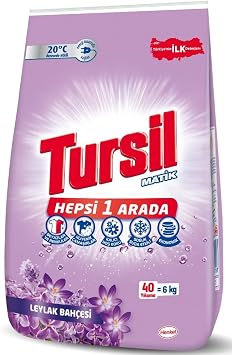 Tursil Leylak Bahçesi Toz Çamaşır Deterjanı 6KG