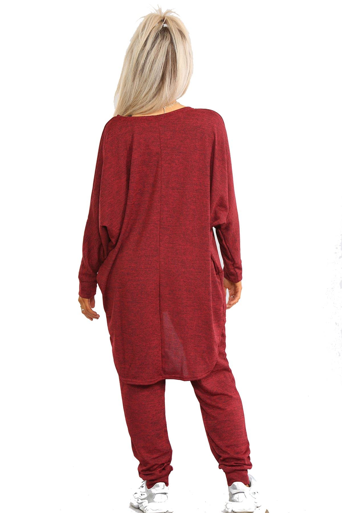 Survêtement de grossesse 2 pièces pour femme - Haut et bas bas - Vêtement de maternité décontracté - Sweat à cordon de serrage - Vêtement de nuit