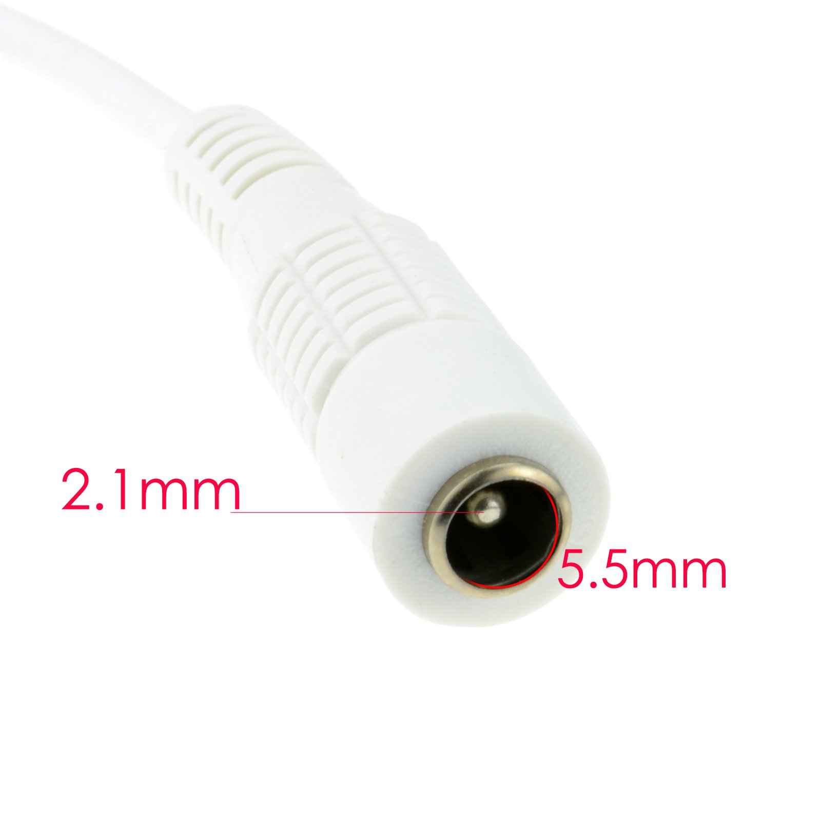 DRUT 1 M DC-Verlängerungskabel 2,5 Mm X 5,5 Mm – Produktbild-Vorschau 4