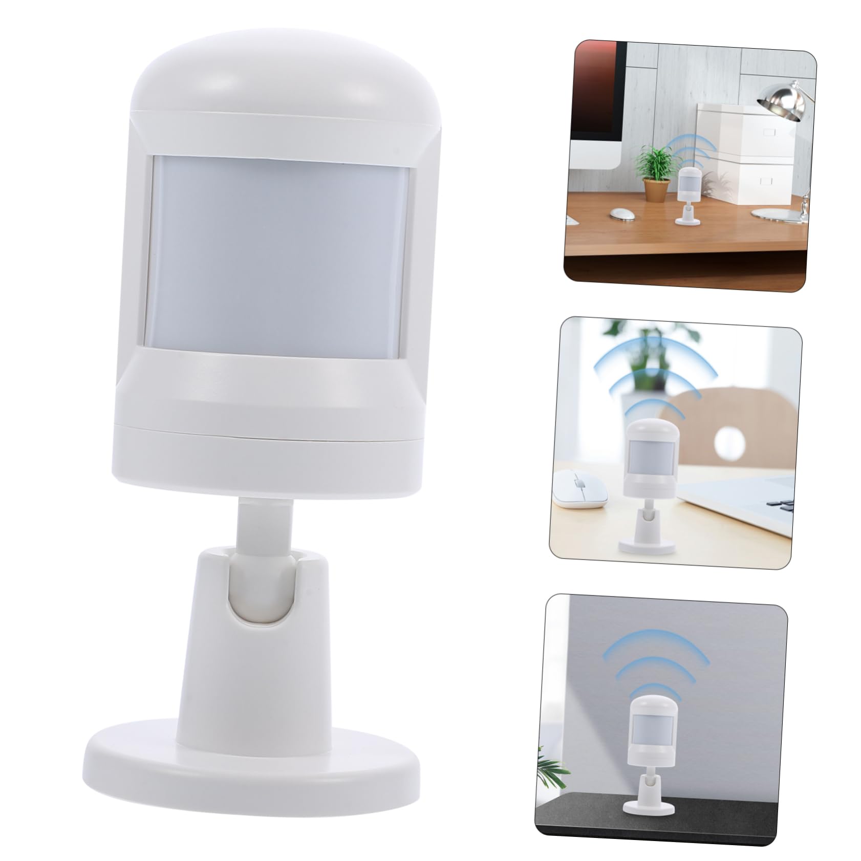 SHINEOFI Detector de Infrarrojos Sensor Corporal Pir y Sistema de Detección de Movimiento Compatible con Tecnología Inalámbrica para Hogar para Alarmas de Seguridad