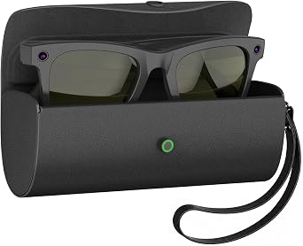 Charging Case for Meta Ray-Ban Glasses - 3500mAh Rechargeable Travel Charger for Wayfarer, Skyler, Headliner & Oakley