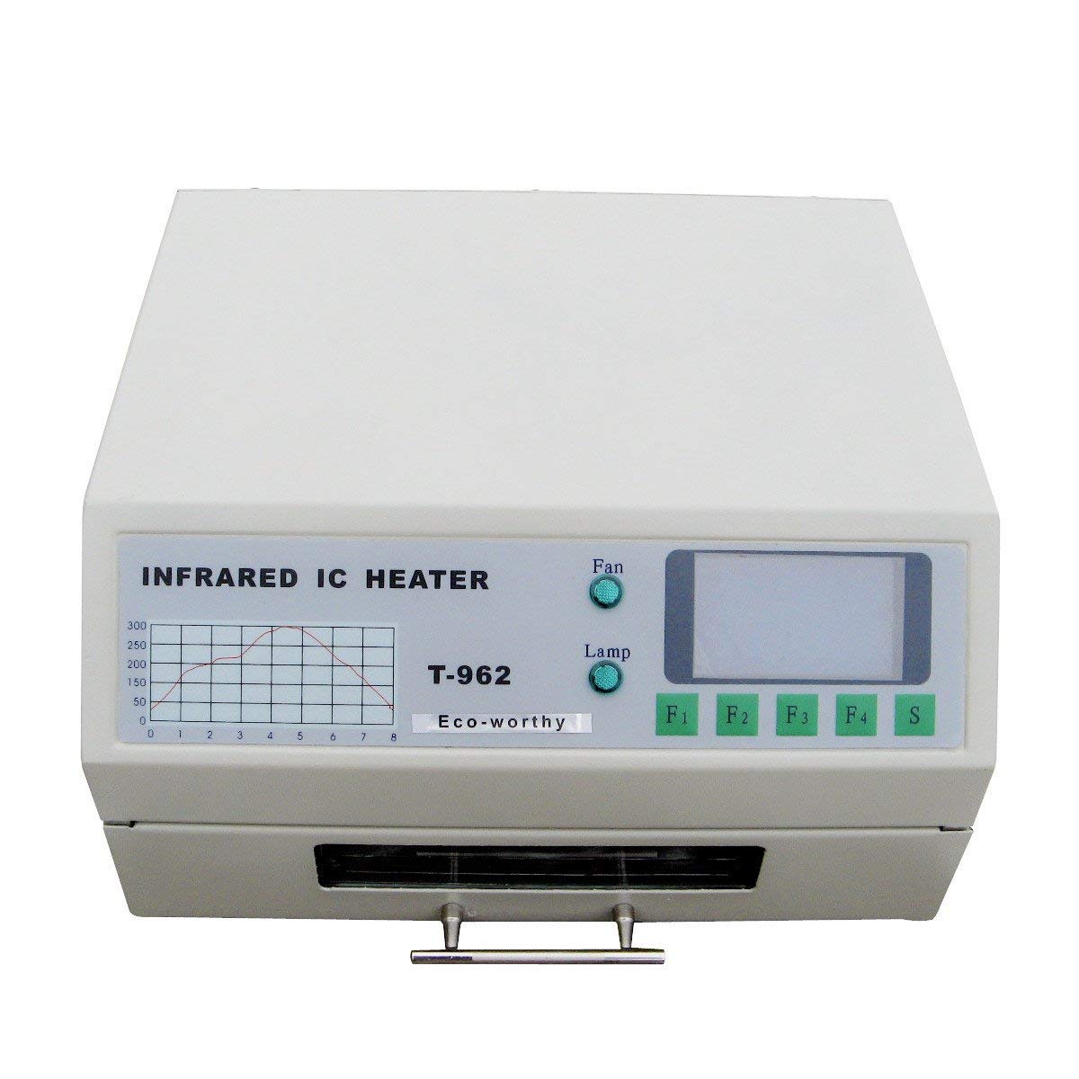 Four de refusion T962 infrarouge pour soudure BGA et circuits IC 800W